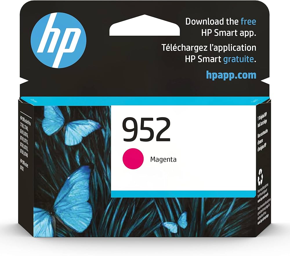 cartucho hp 952 magenta